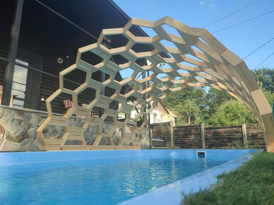 Arco-túnel de panal